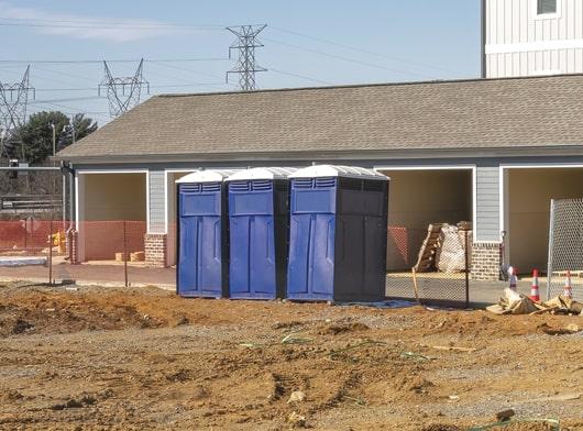 construction porta potties offers various types of portable restrooms that are specifically designed for job sites